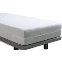 Tural – Funda de colchón elástica con cremallera. Rizo 100% Algodón. Talla 135x190-200cm